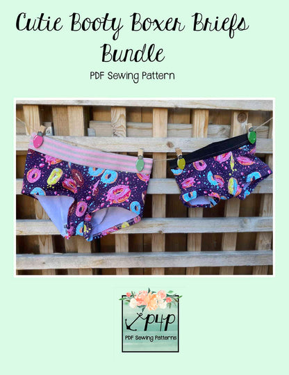 Cutie Booty Boxer Briefs- Bundle