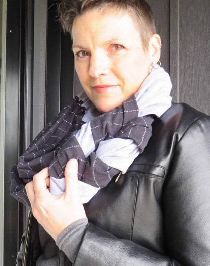 Free Braided Infinity Scarf