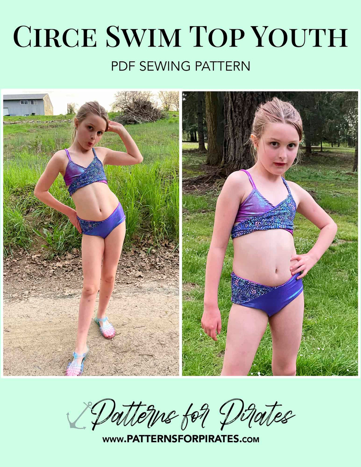 Circe Swim Top - Youth