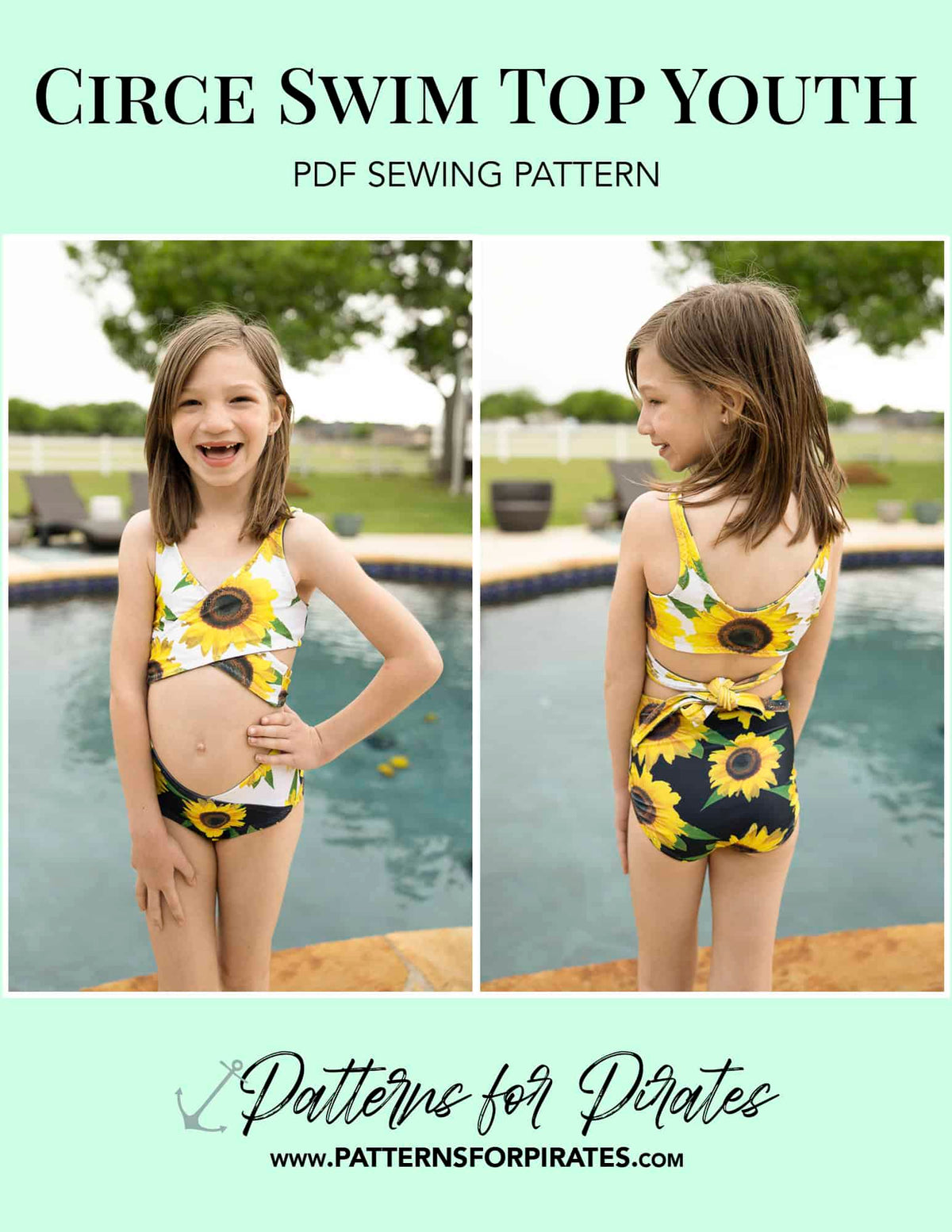 Circe Swim Top - Youth