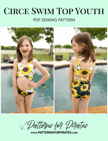 Circe Swim Top - Youth