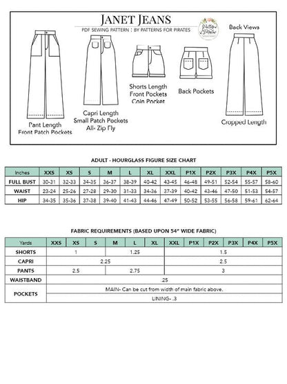 Janet Jeans - Bundle