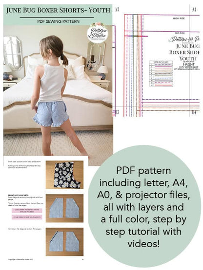June Bug Boxer Shorts- Youth