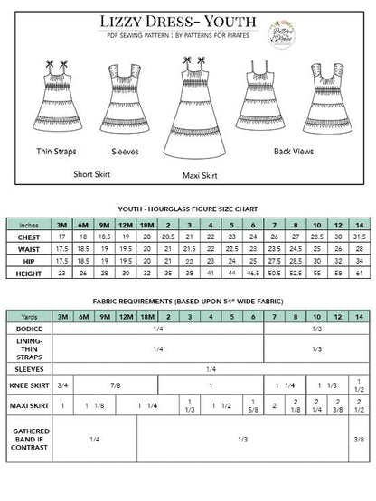 Lizzy Dress - Youth
