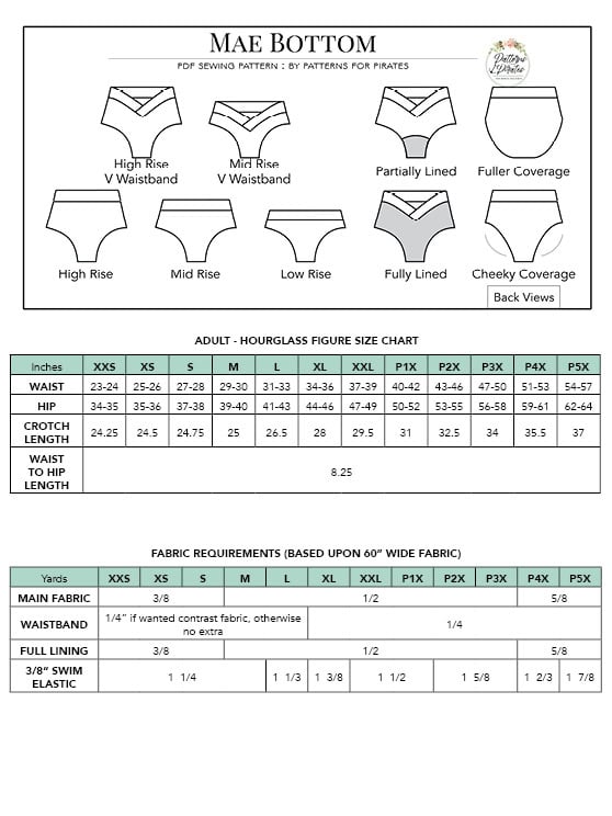 Mae Bottom - Bundle