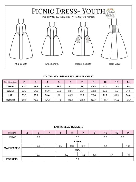 Picnic Dress- Youth
