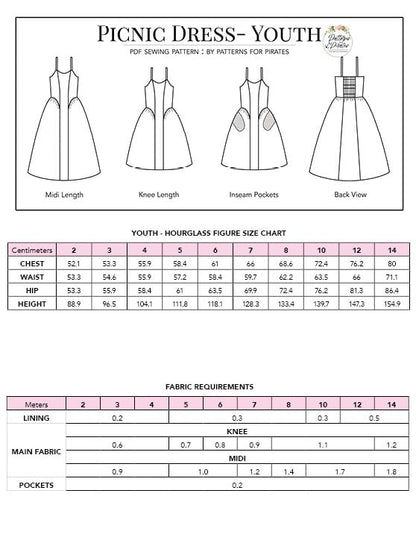 Picnic Dress- Youth