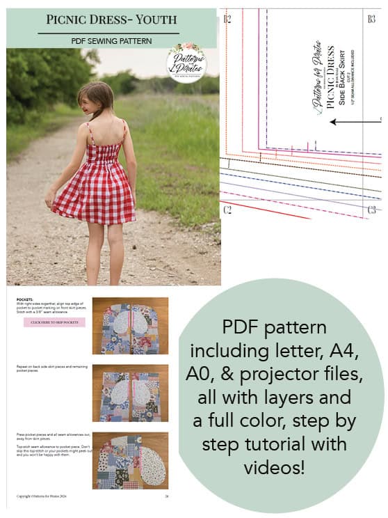Picnic Dress- Youth