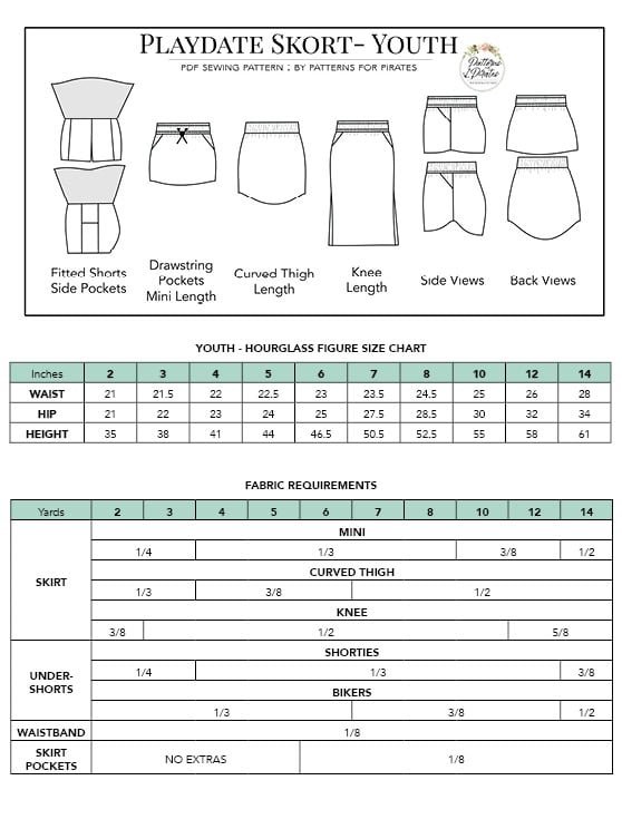 Playdate Skort - Bundle