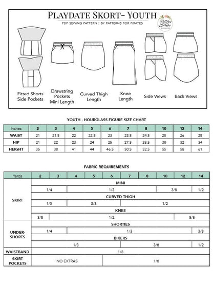 Playdate Skort - Bundle