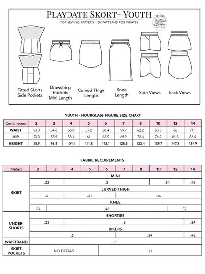 Playdate Skort - Bundle