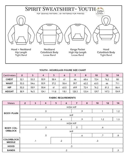 Spirit Sweatshirt- Youth