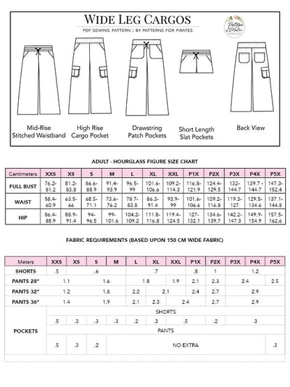 Wide Leg Cargos