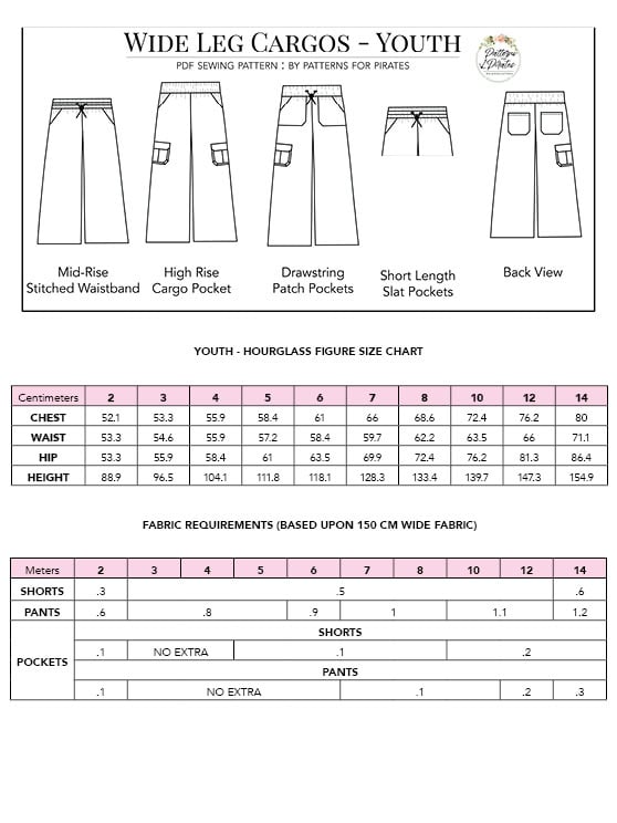 Wide Leg Cargos - Bundle