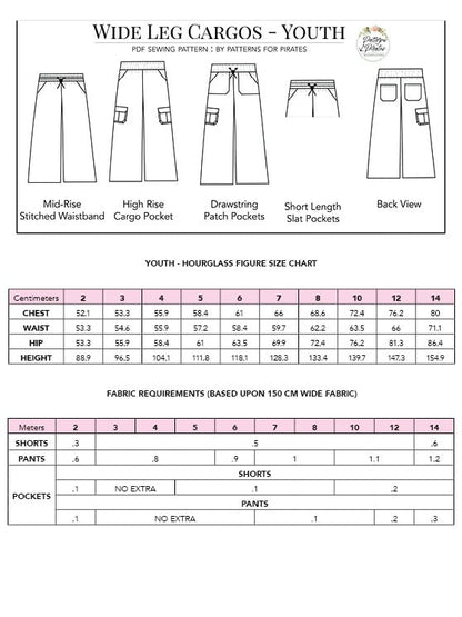 Wide Leg Cargos - Bundle
