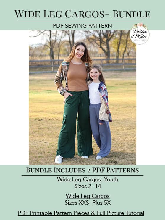 Wide Leg Cargos - Bundle