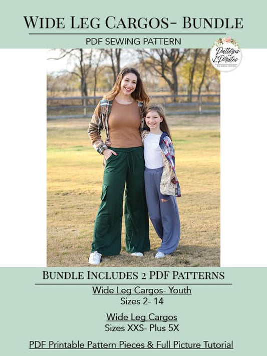 Wide Leg Cargos - Bundle