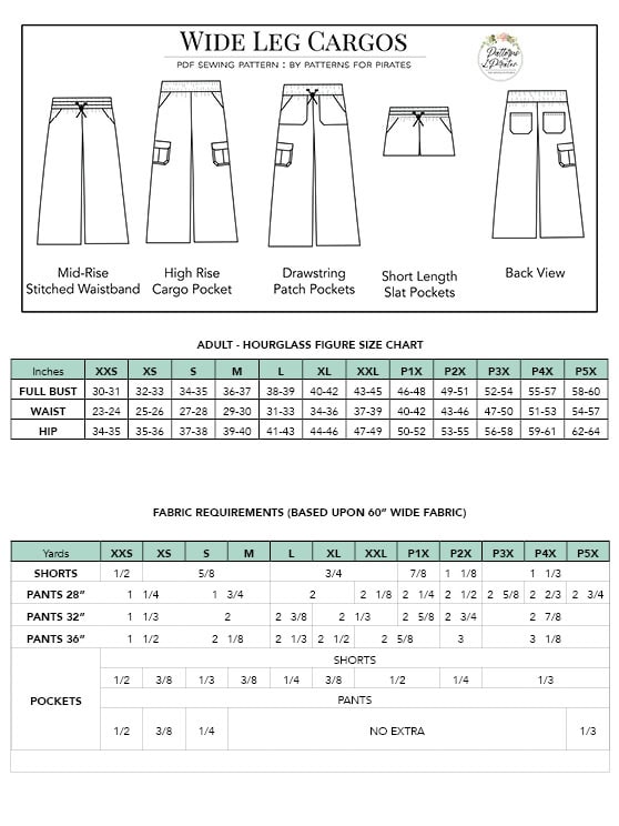 Wide Leg Cargos - Bundle