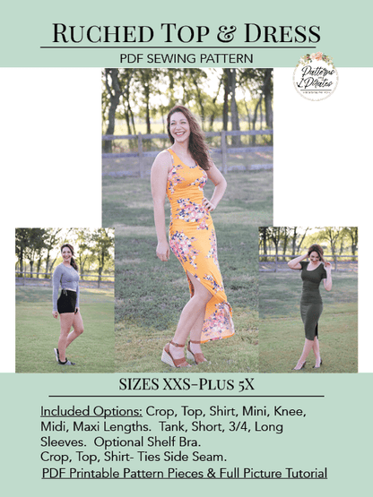 Ruched Top & Dress