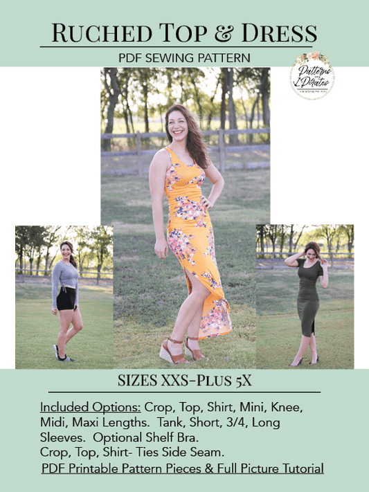 Ruched Top & Dress