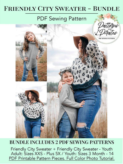 Friendly City Sweater - Bundle