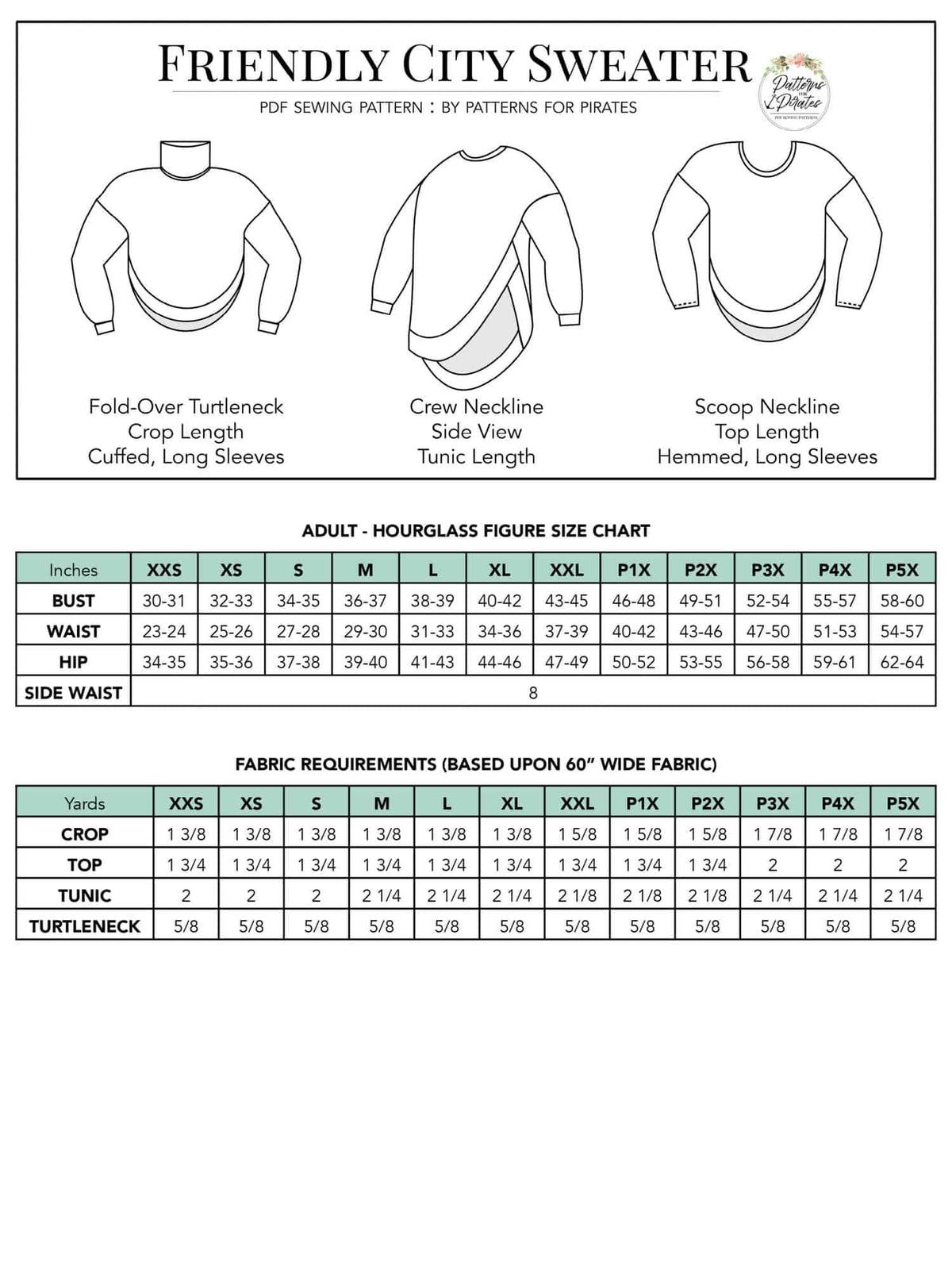 Friendly City Sweater - Bundle