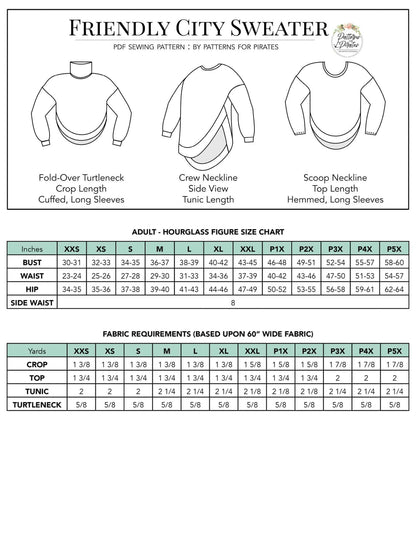 Friendly City Sweater - Bundle