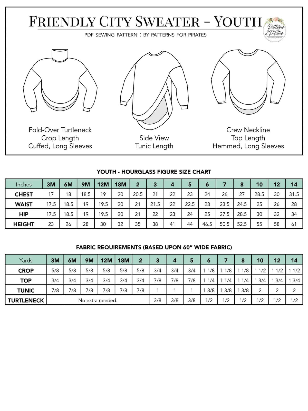 Friendly City Sweater - Bundle