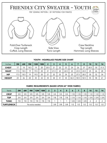 Friendly City Sweater - Bundle