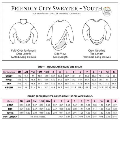 Friendly City Sweater - Bundle