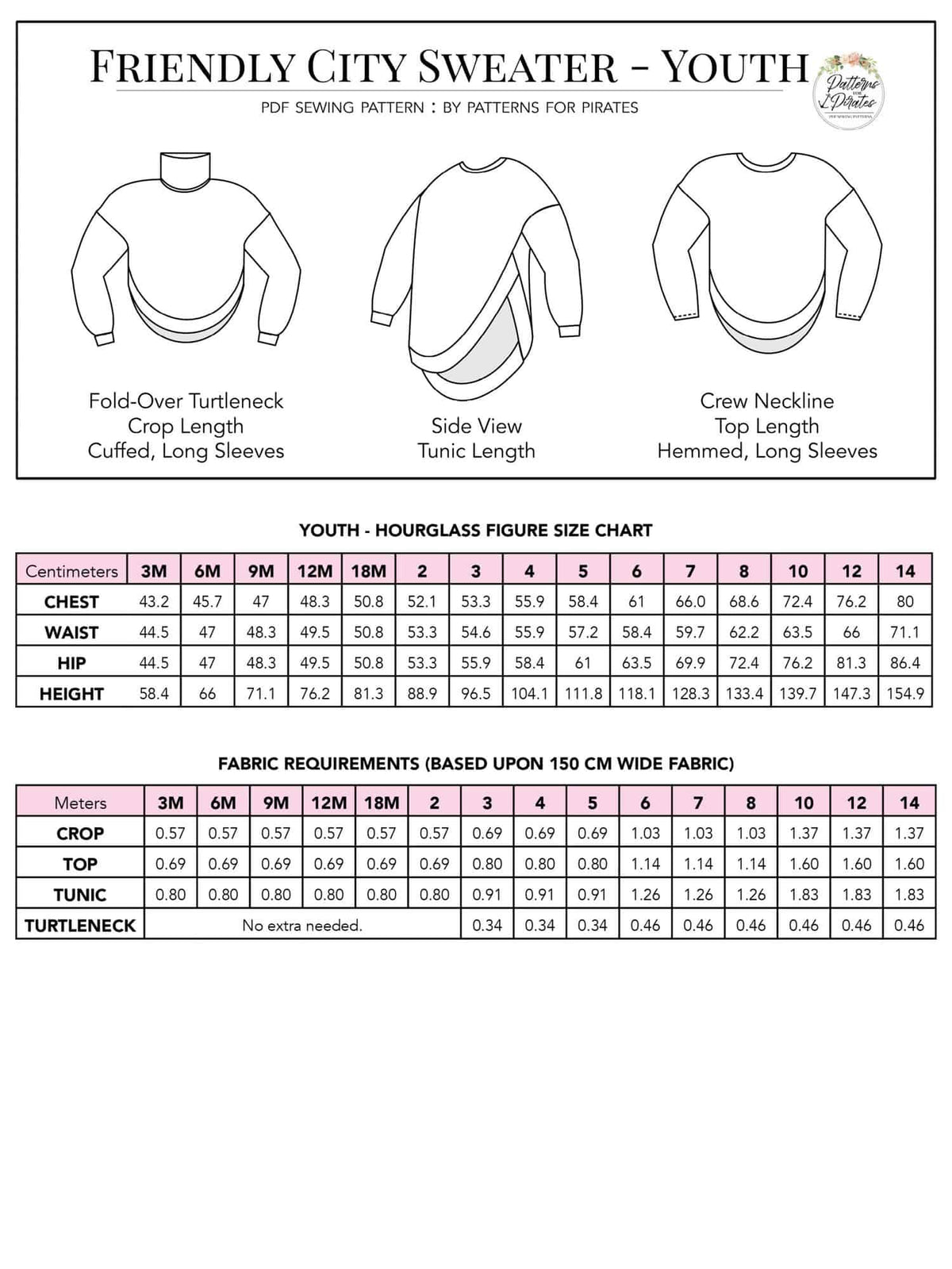 Friendly City Sweater - Youth