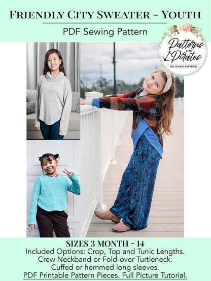 Friendly City Sweater - Youth