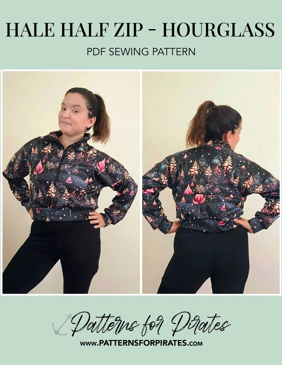 Hale Half Zip- Hourglass Figure