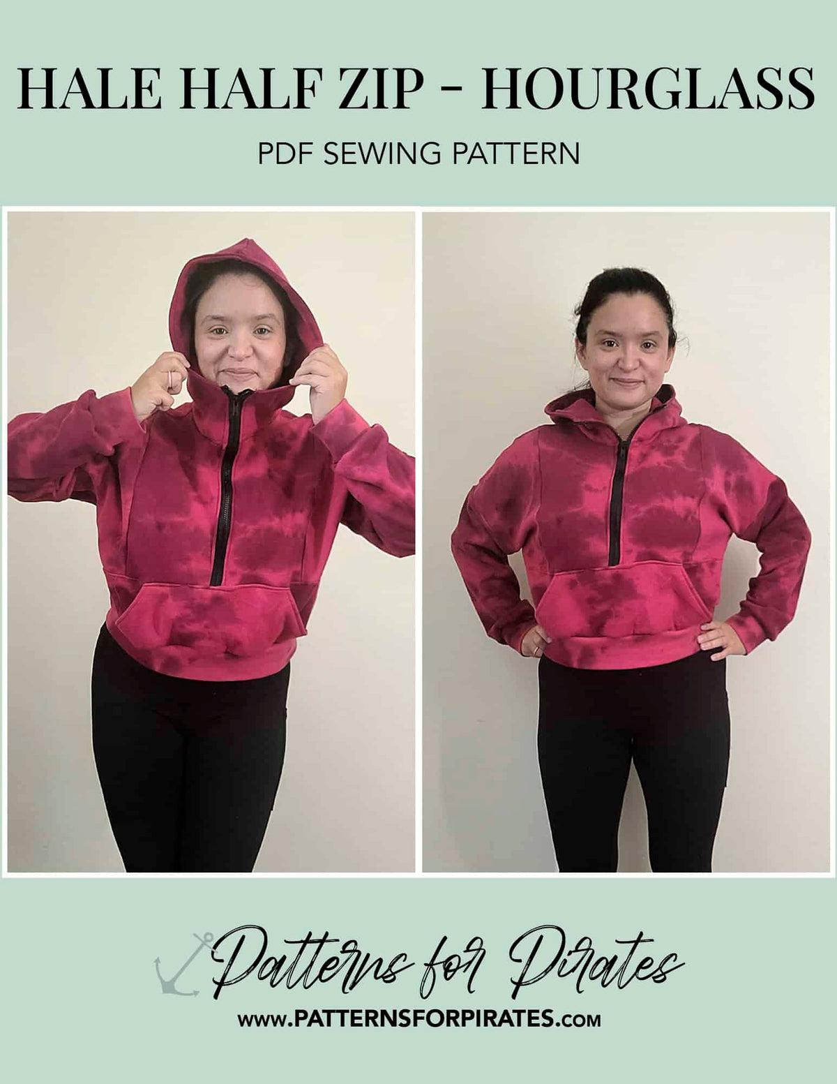 Hale Half Zip- Hourglass Figure