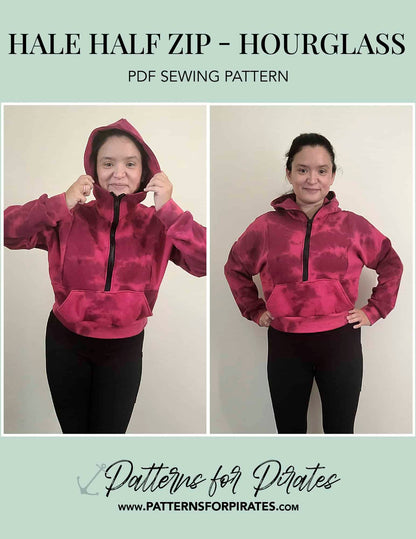Hale Half Zip- Hourglass Figure