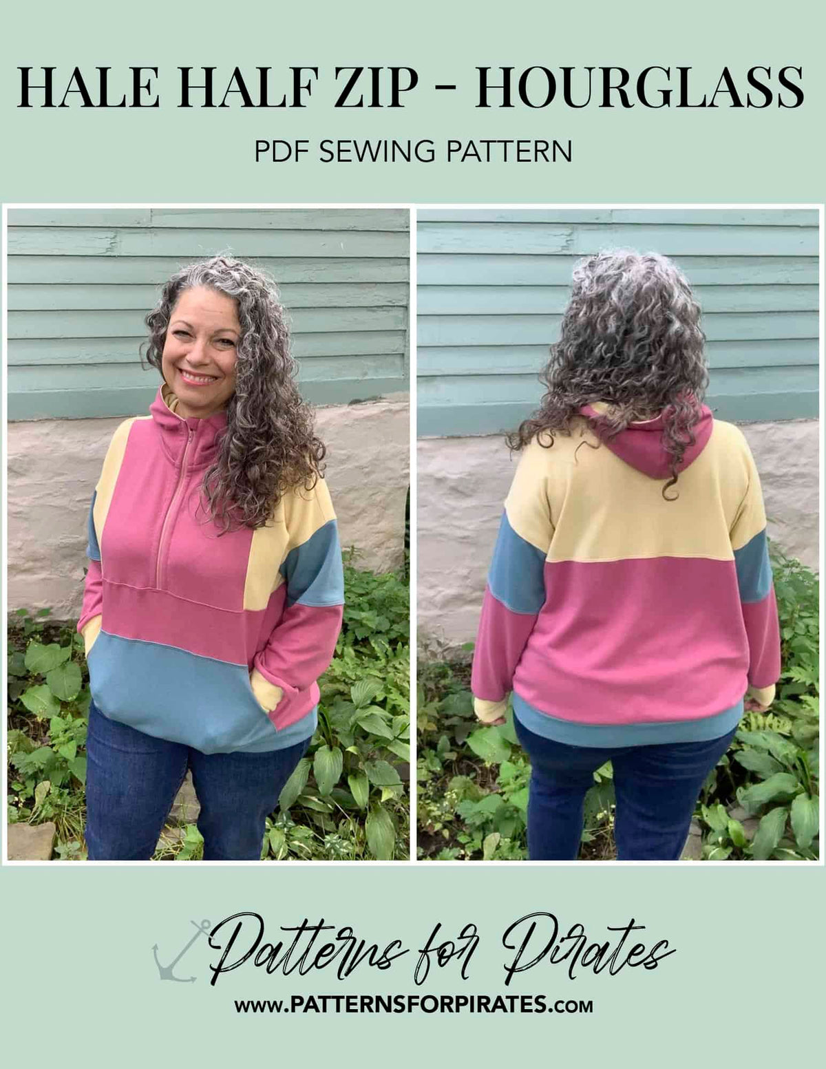 Hale Half Zip- Hourglass Figure