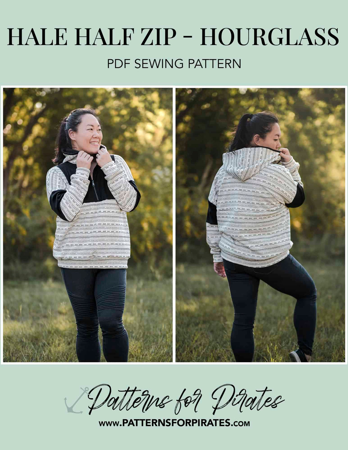 Hale Half Zip- Hourglass Figure