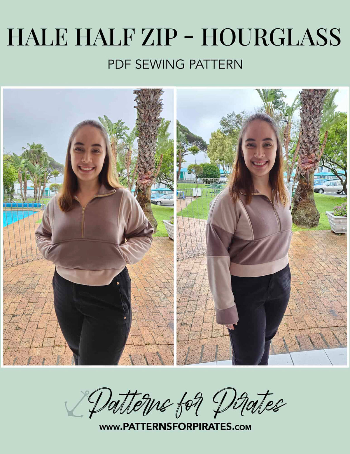 Hale Half Zip- Hourglass Figure