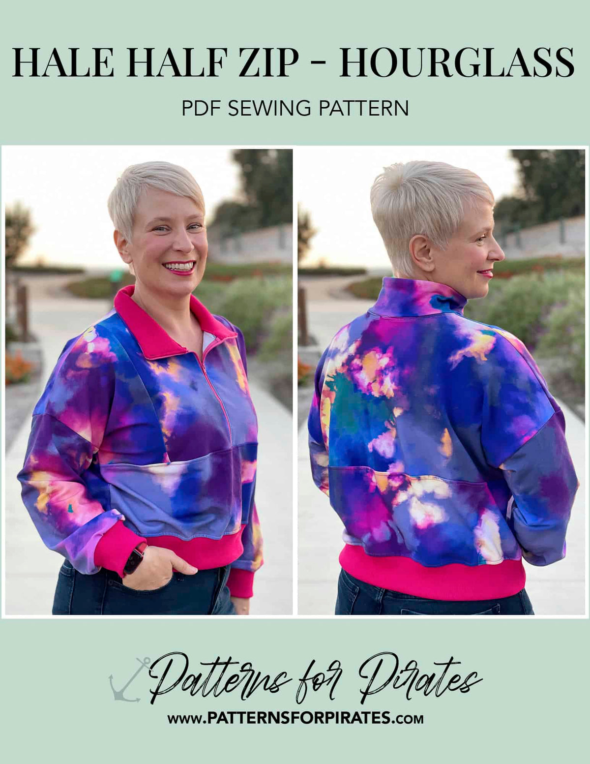 Hale Half Zip- Hourglass Figure