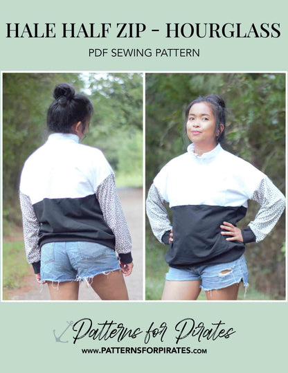 Hale Half Zip- Hourglass Figure