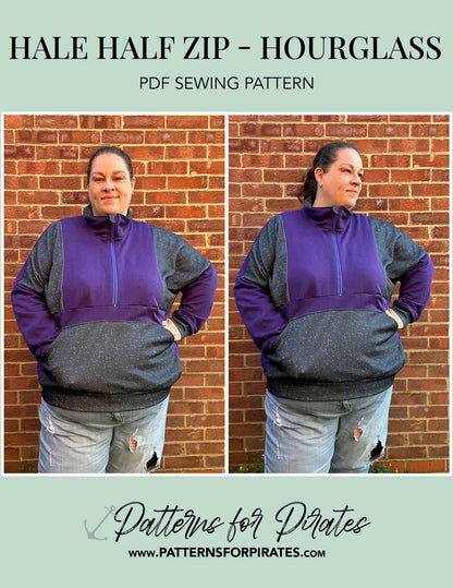 Hale Half Zip- Hourglass Figure