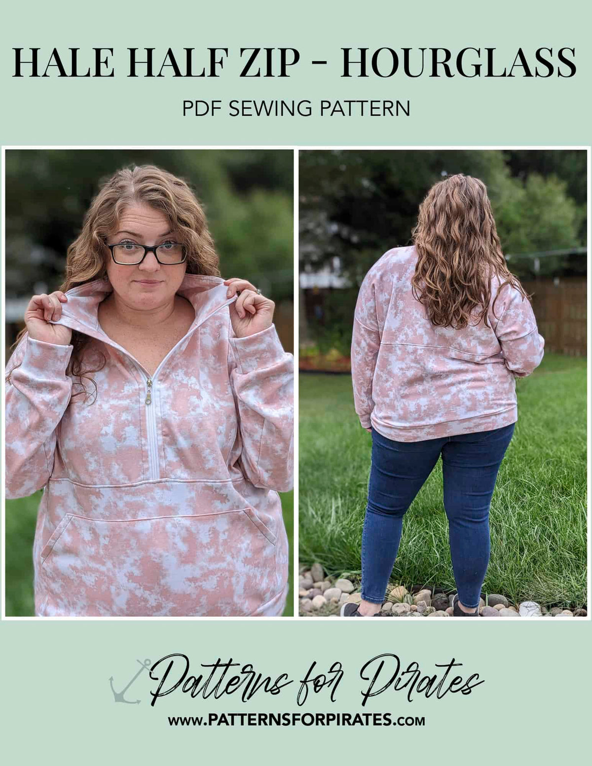 Hale Half Zip- Hourglass Figure