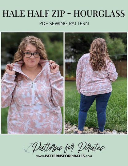 Hale Half Zip- Hourglass Figure
