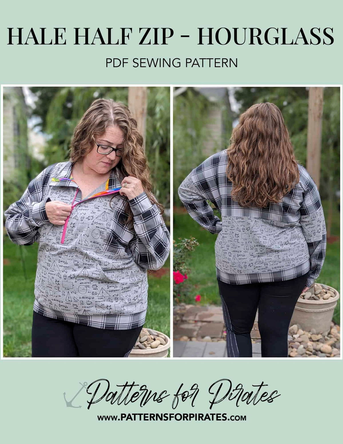 Hale Half Zip- Hourglass Figure
