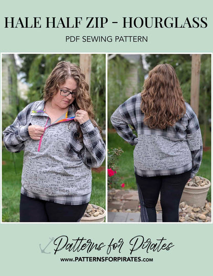 Hale Half Zip- Hourglass Figure