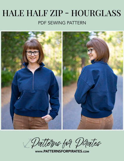 Hale Half Zip- Hourglass Figure