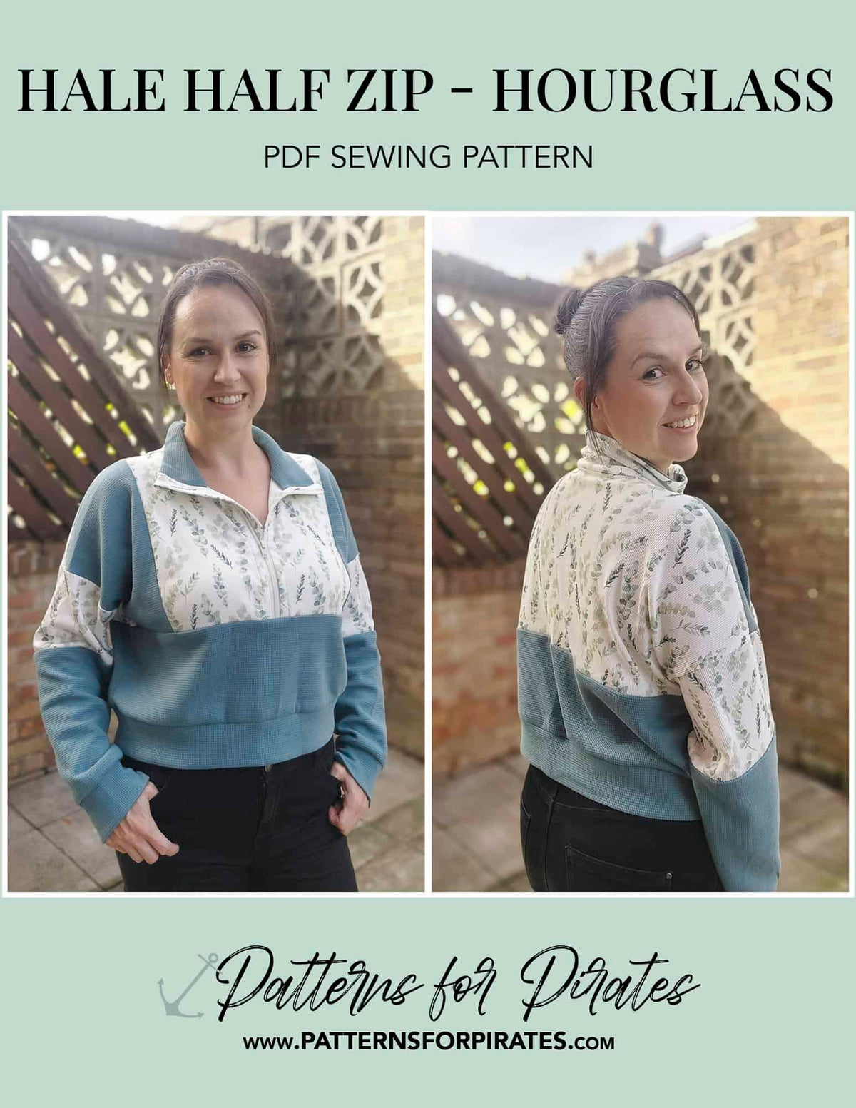 Hale Half Zip- Hourglass Figure