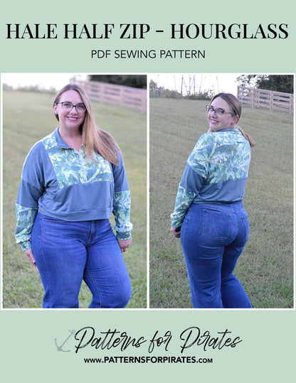 Hale Half Zip- Hourglass Figure