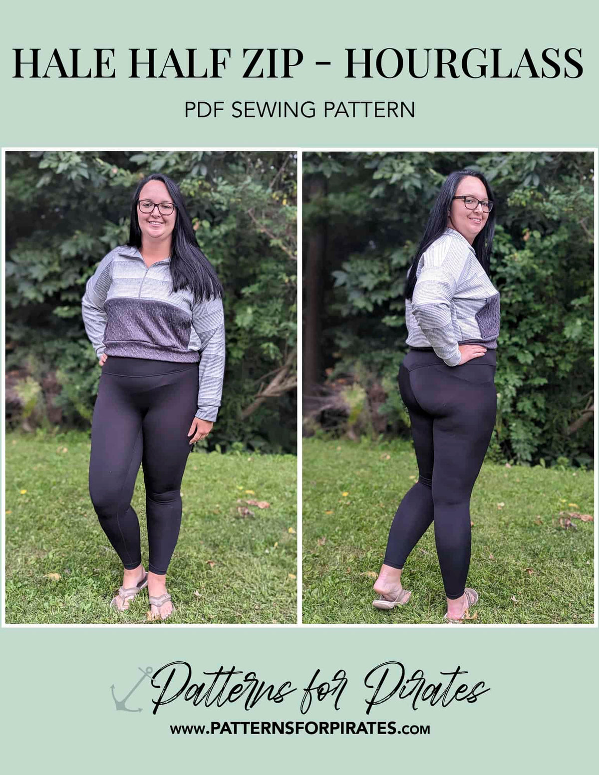 Hale Half Zip- Hourglass Figure
