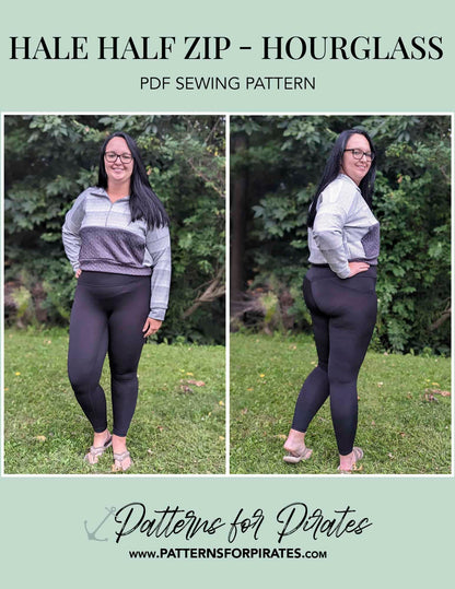 Hale Half Zip- Hourglass Figure